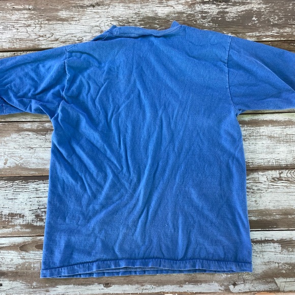 Vintage 80’s blue tourist t-shirt, San Diego and sailboats, size medium - Picture 3 of 10